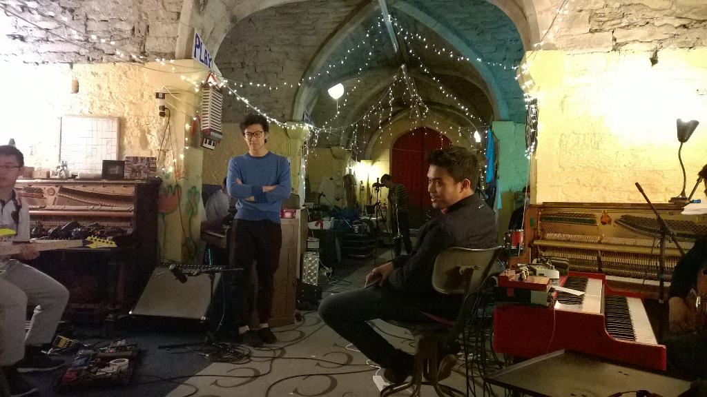 ampawardsuk's tweet image. Here we go with @IntTour at The Crypt. Mentor session two, day two!