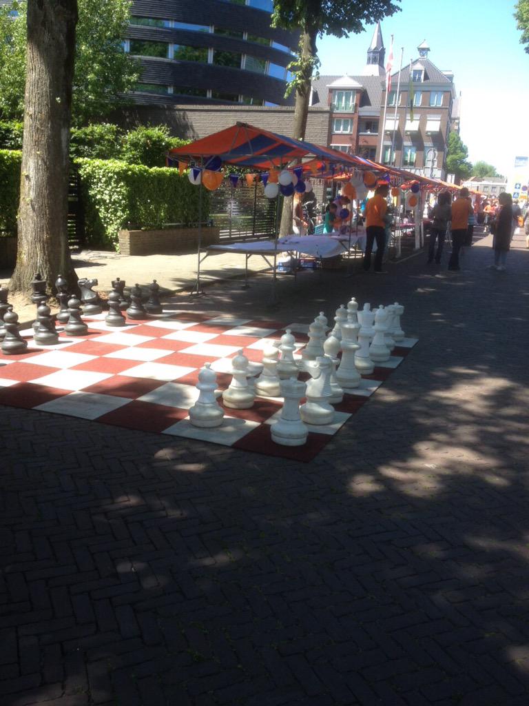 KiwanisVught's tweet photo. #vught in de ban van goede doelen. Wie gaat de partij aan en #schaak met een medeburger. http://t.co/tzl8gz4rj8