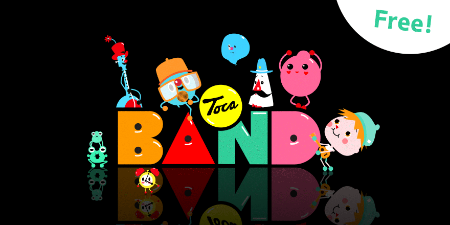 tocaboca's tweet photo. We're feeling festive this weekend – another free app for you! #TocaBand 🎷 @appstore only 👉 http://t.co/myxRQe7ue6 http://t.co/1WRYG9tBjK