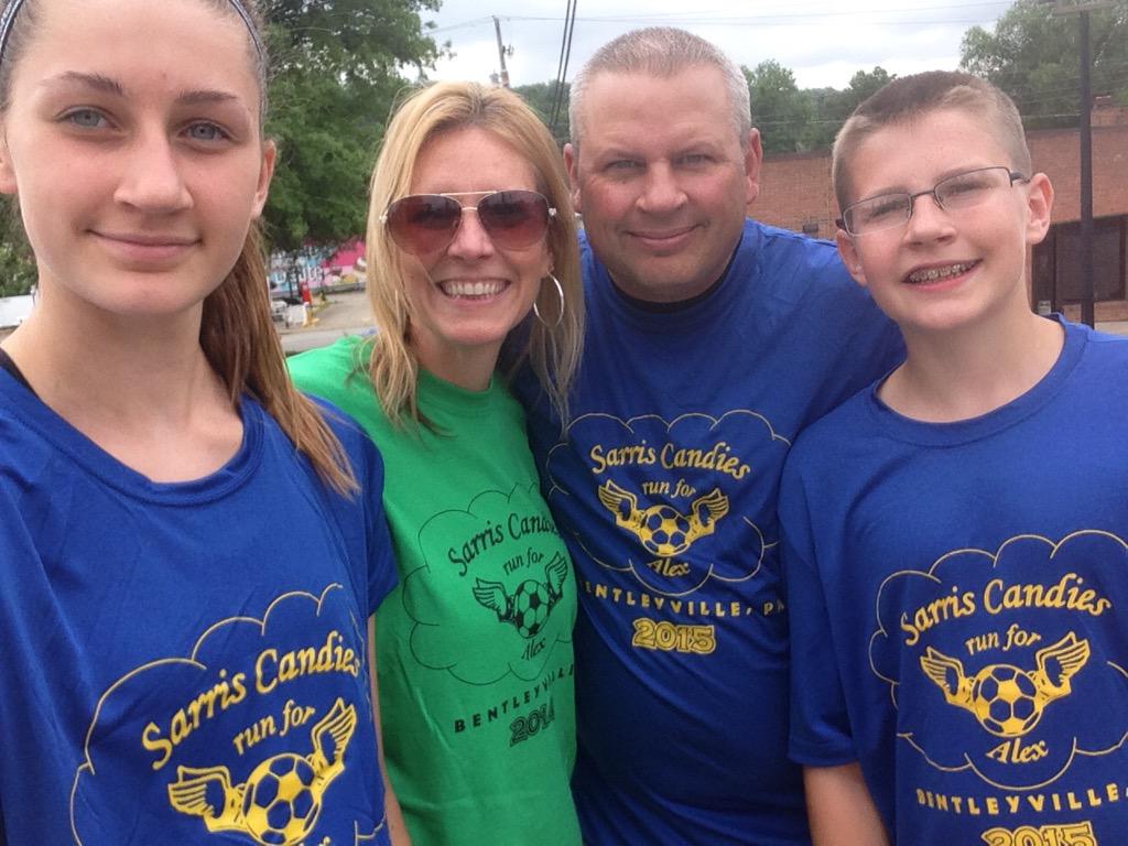 Family day at #runforalex