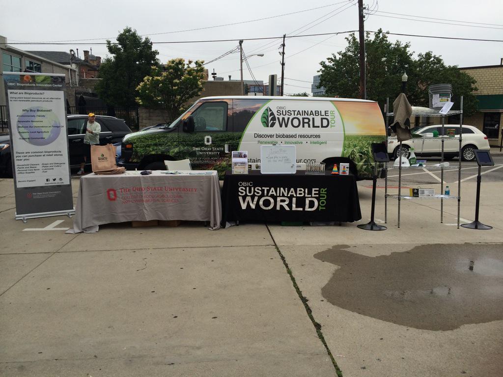 SustainableWT's tweet photo. Come see us at the North Market in Columbus!! #GoBiobased http://t.co/nb89shDFvJ
