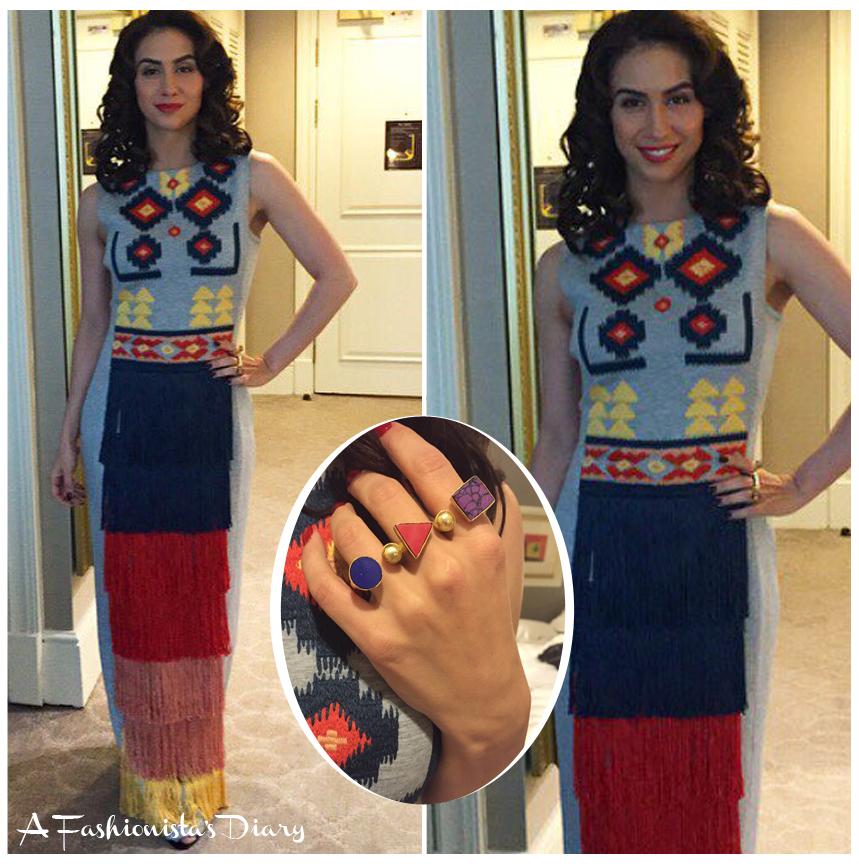 afdiaries's tweet photo. Lauren Gottlieb (@LaurenGottlieb) in @NRaipurani &amp; #Minerali Ring - Styled by @vastrastyle http://t.co/GIhUDIFuQU