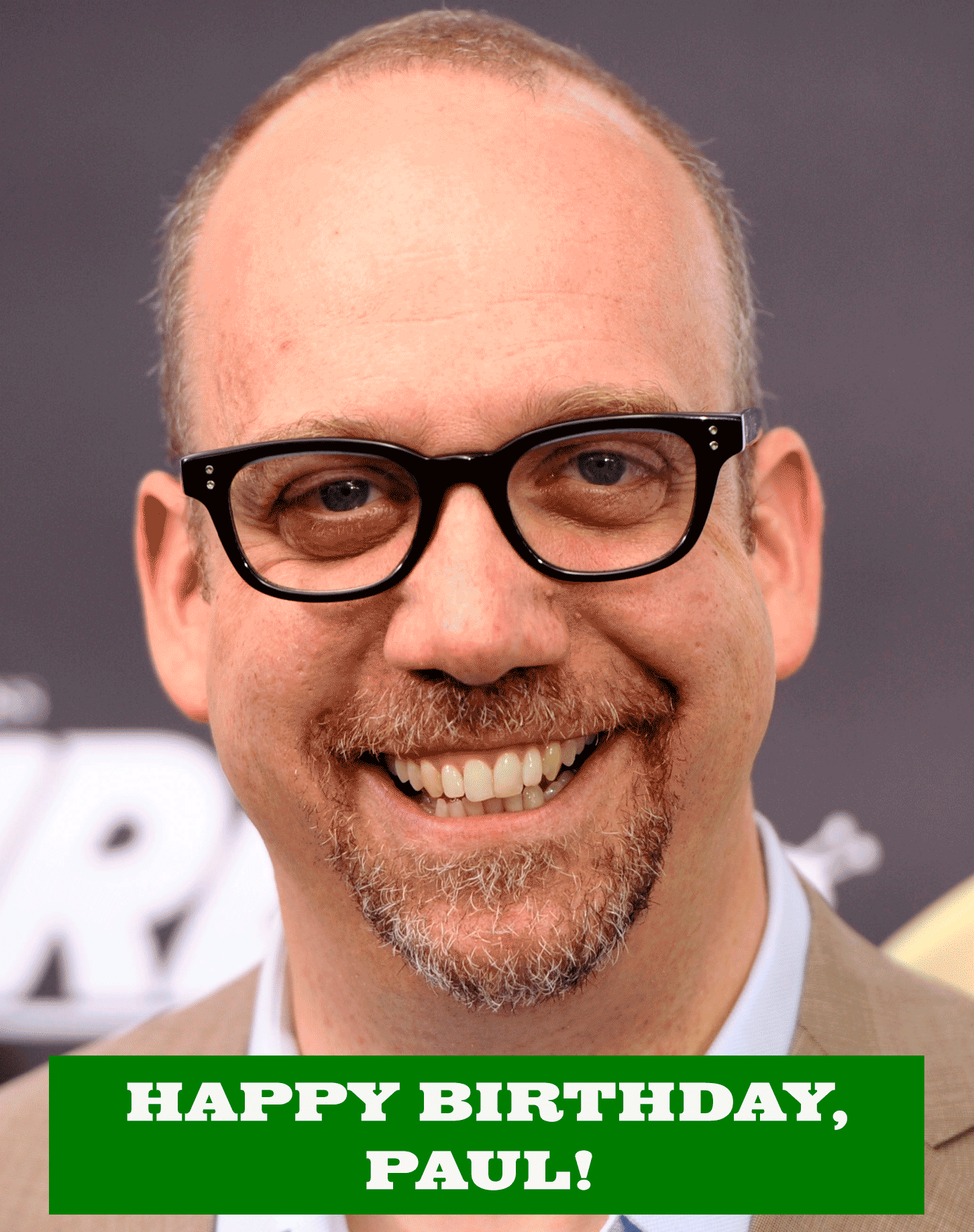 Happy Birthday to Golden Globe winner and Oscar nominated actor, Paul Giamatti. He s one of the greats! 