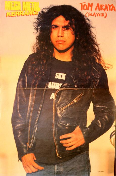 Happy Birthday Tomás Enrique \"Tom\" Araya Díaz June 6th 1961  