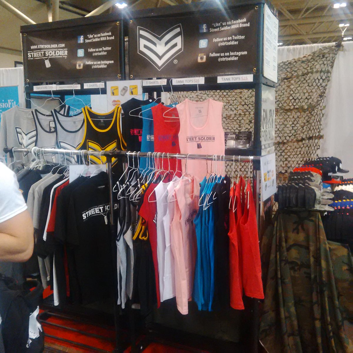StrtSoldier's tweet photo. All set for the @TOProSuperShow - Visit us in Booth #826 !!! #topro2015 @BunnyAzzopardi @Tiff_HealthLIFE http://t.co/hzR3mPR19e