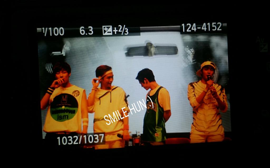 NF_spring's tweet image. 150606 #NFLYING 팬싸인회 #승협 #재현 #차훈 #광진
팬들에게 피앙새 라 하는 지니오빠가 부끄러운 멤버들 ㅋㅋ