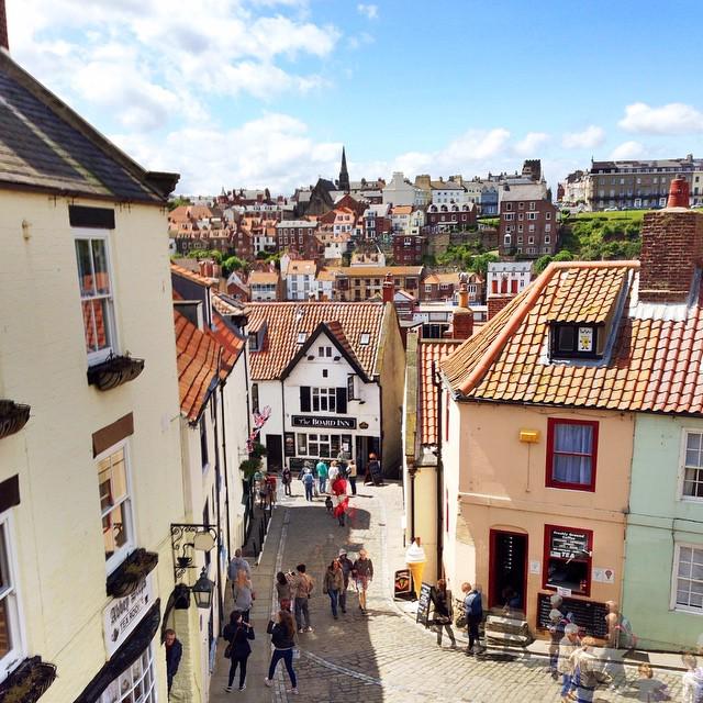 Whit_by's tweet photo. @whit_by by pelant Pretty stunning little city. #Whitby #fish'n'chips http://t.co/VCKnXShJKn