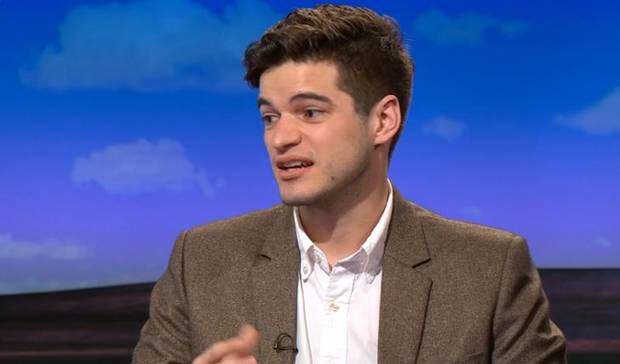 Independent's tweet image. Ed Miliband fan on live TV: 'He is too f***ing good for this country'. ind.pn/1GoGp4v