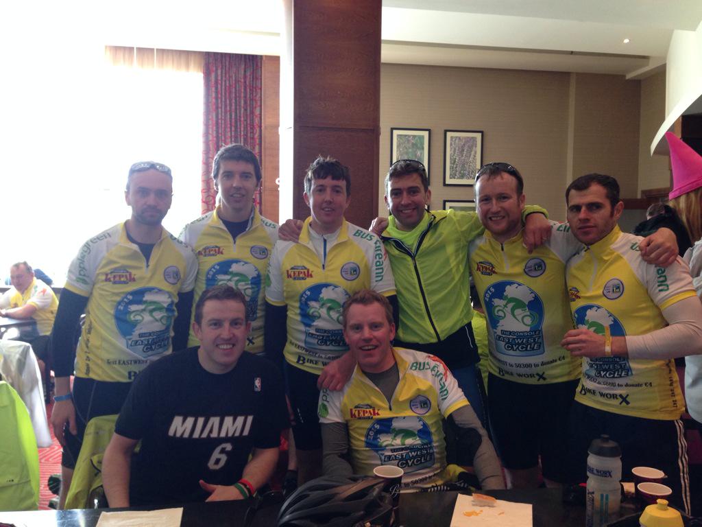 KerriganLiam's tweet photo. Ballinasloe 137km in #ConsoleEWCycle15 http://t.co/UpzOrWSqob