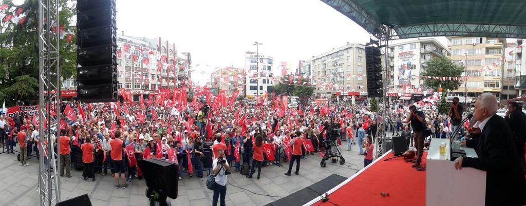 Vatan Partisi Çorluda miting düzenledi 4