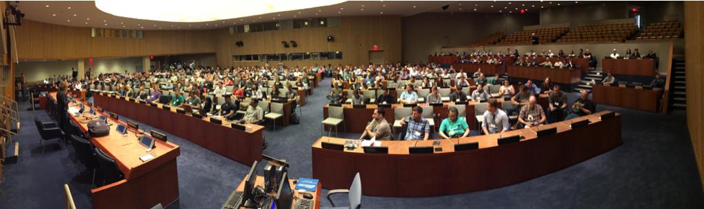Opening plenary at #sotmus A great attendance from 41 countries!