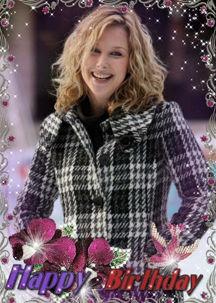   Have a happy & wonderful birthday Gemma  