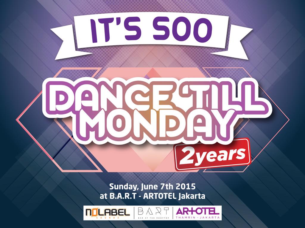 #DTM_2years | Sunday, June 7th | 4pm - end | at BART @ilove_ARTOTEL  | <a href="/onemanzee/">1MAN ZACHARIAS</a> <a href="/djaaydragonfly/">DJ Aay</a> <a href="/idris_romi/">Romi_Idris</a>
