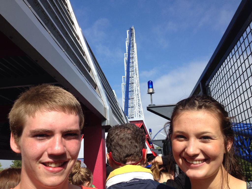 Crcskenyon's tweet photo. Millennium Force! http://t.co/7o85OLH4yq