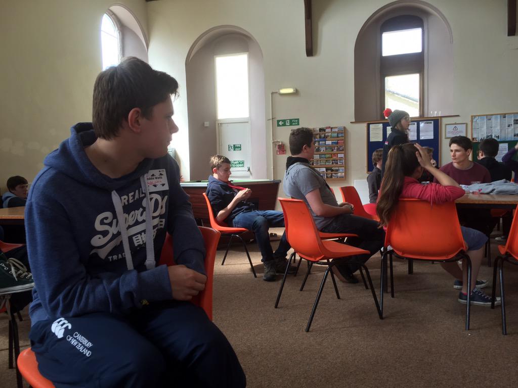 MidlothianYLU's tweet photo. A late lunch and we into Module D - Challenging Behaviour got some prime candidates here #kangaroocourt http://t.co/VmZBJkcxRb