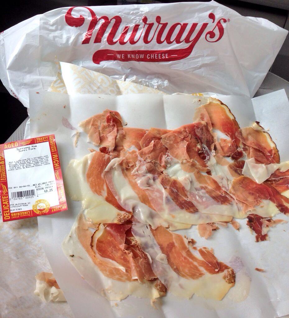 Murray's Cheese:Surryano-Danny Meyer named Surry FarmVirginia smoked country ham meets Spanish aircured Serrano jamon