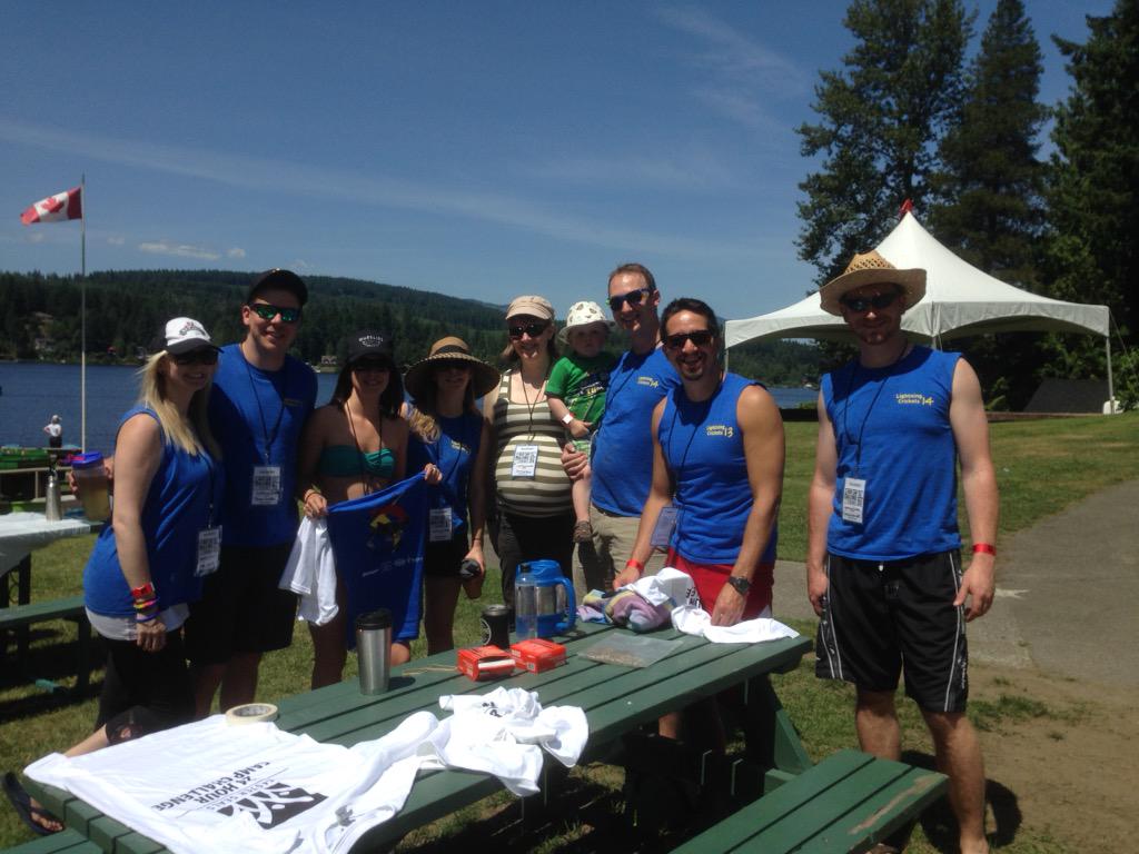 Chillin wit my team <a href="/LightnCrickets/">Lightning Crickets</a> here at #thenew24 #campchallenge   @24EasterSeals <a href="/BCEasterSeals/">BC Easter Seals Camp</a> #shawnigan #yyj