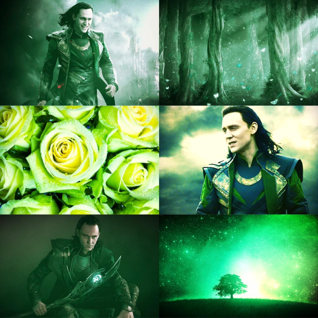 Fandom Aesthetics on Twitter: "💚Loki + Green💚 aesthetic ...