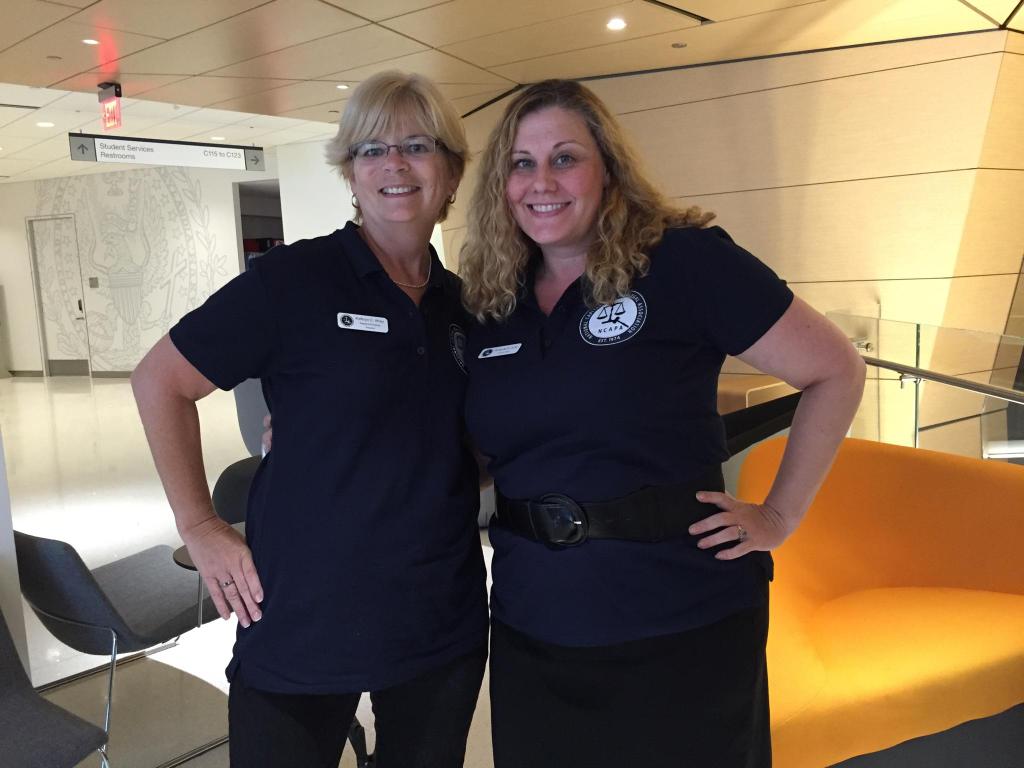 NCAPAnews's tweet photo. Board Members Kathryn and Amanda working the #NCAPAEdCon! #paralegal #law #legal #dmv #dc http://t.co/lAffCWYzxh