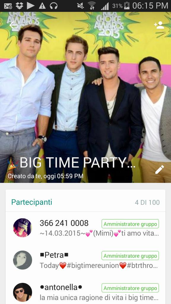 JULYRUSHERFOVER's tweet photo. #BIGTIMEPARTY @jamesmaslow @1LoganHenderson @TheCarlosPena @HeffronDrive my group on Whatapp
I 💜 Btr http://t.co/pJXvnmuvn4
