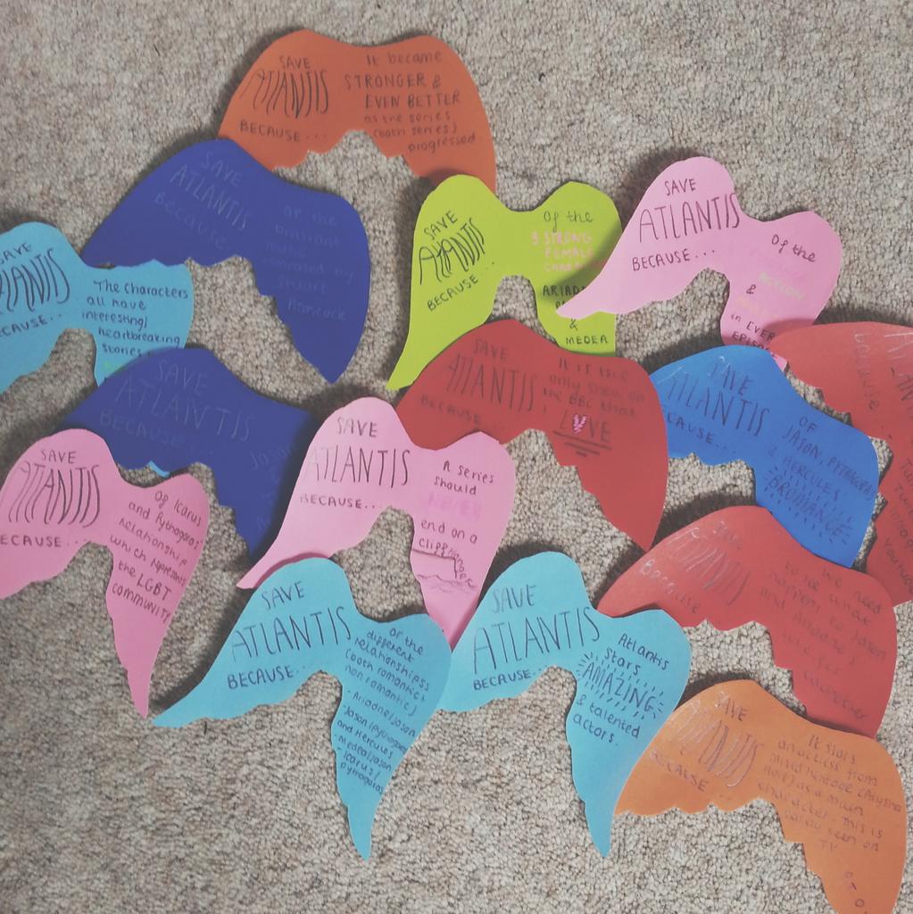 everlarxxk's tweet photo. Not the most creative, but here are my #wingsforatlantis #SaveAtlantis @BBCOne @BBCAtlantis @bbcPoV http://t.co/h5egetRxzT