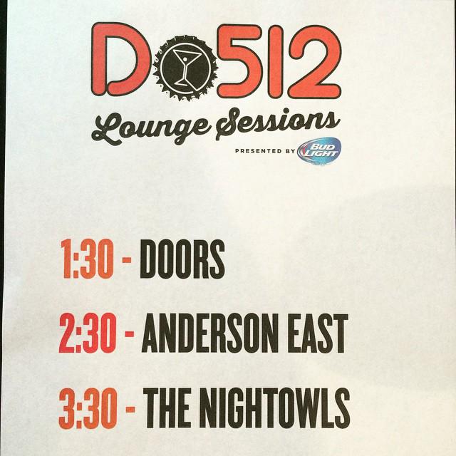 #Austin! We're doing a live taping TODAY in the <a href="/Do512/">Do512</a> #Lounge with <a href="/Andersoneast/">Anderson East</a> RT for a spot on the #GuestList!