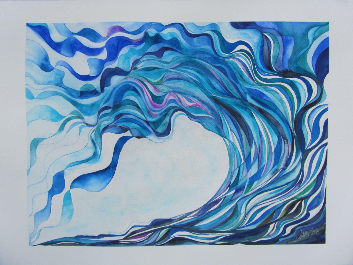 ciavait's tweet photo. L'Onda del Padre: Acquerello 56x76 carta Arches 350 Gr. grana ruvida. http://t.co/qnw3wncL4I