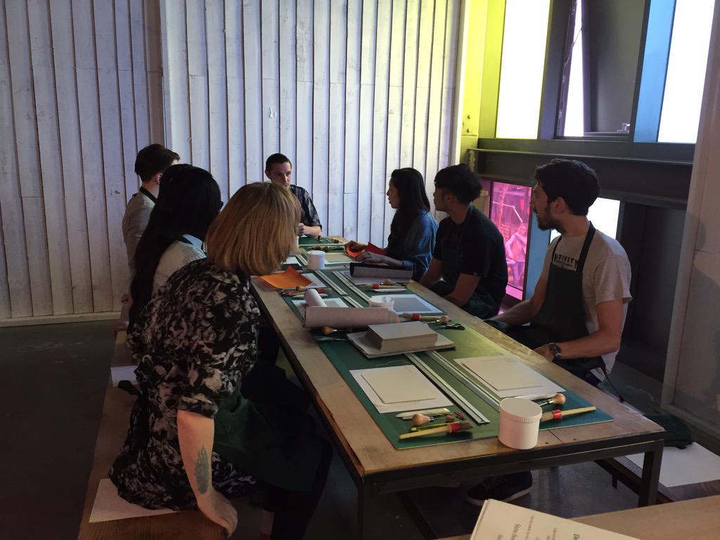 ClaraMetter's tweet photo. @shepherdsldn thank you so much from everyone at @upwaythis for your incredible workshops. Awesome to meet you both! http://t.co/baVUHjR43O