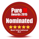 thereisnonoise's tweet photo. We are so honored to be nominated for 'Best International Act' #puremawards2015 @PureMzine http://t.co/AjNV8CpWJi