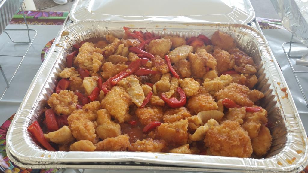 Bootstrapfood's tweet image. Today's catering,  Hawaiian Luau