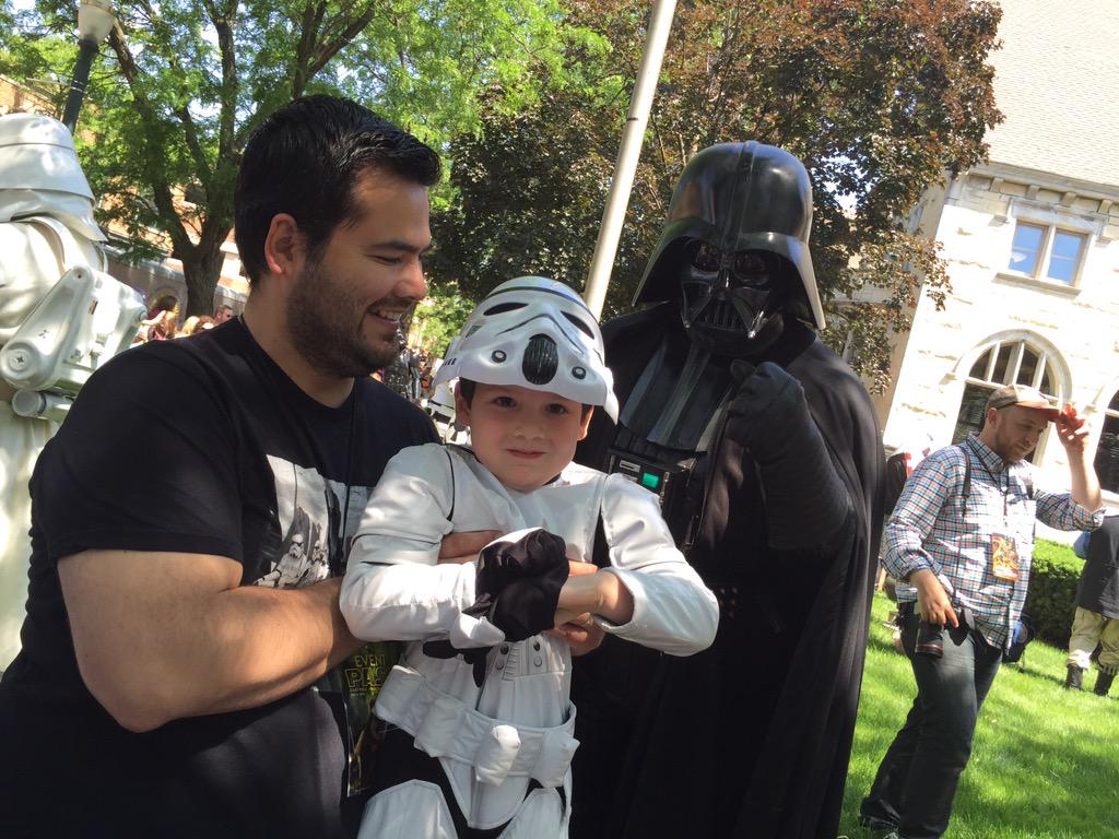 tragal17's tweet photo. Joliet Public Library -- making dreams come true for Padawans of all ages @JPLSWD http://t.co/cnKHCA0sF8