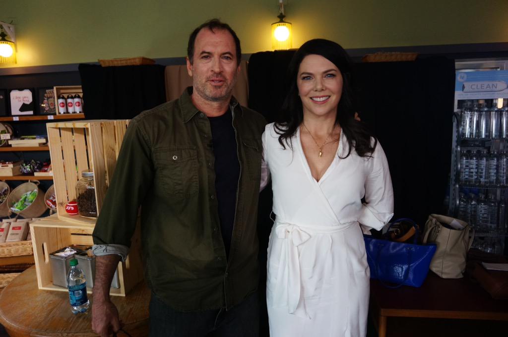 Luke and Lorelai back together at the #ATXFestival.