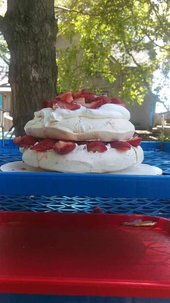 Lovely pavlova for one of our favorite customer s