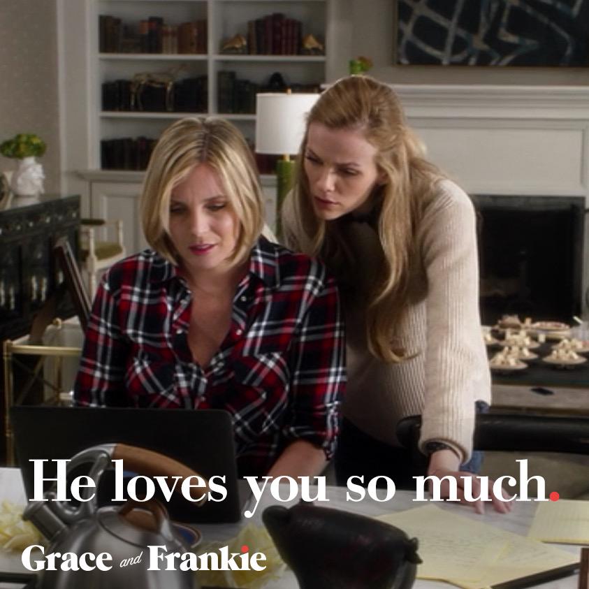 GraceandFrankie's tweet photo. When your fiancée is a poet and you are ... not. #WritingVows #GraceandFrankie http://t.co/X0xqTqV597