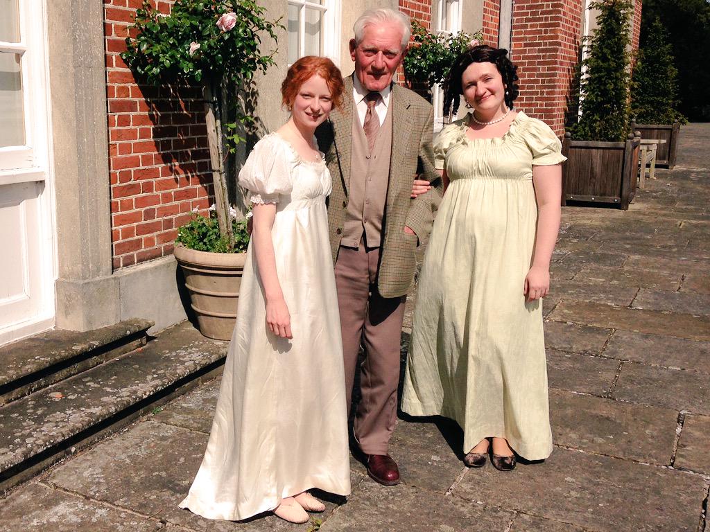 Delighted to sing for the Jane Austen Society of Kent, and to meet one of Jane Austen's descendants Francis Austen.