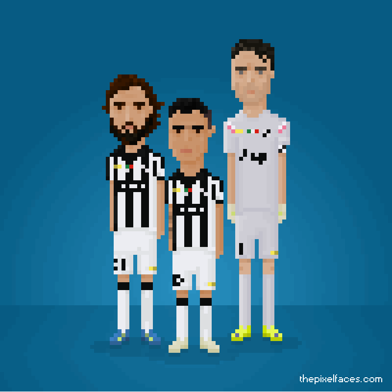  pixel art juventus 