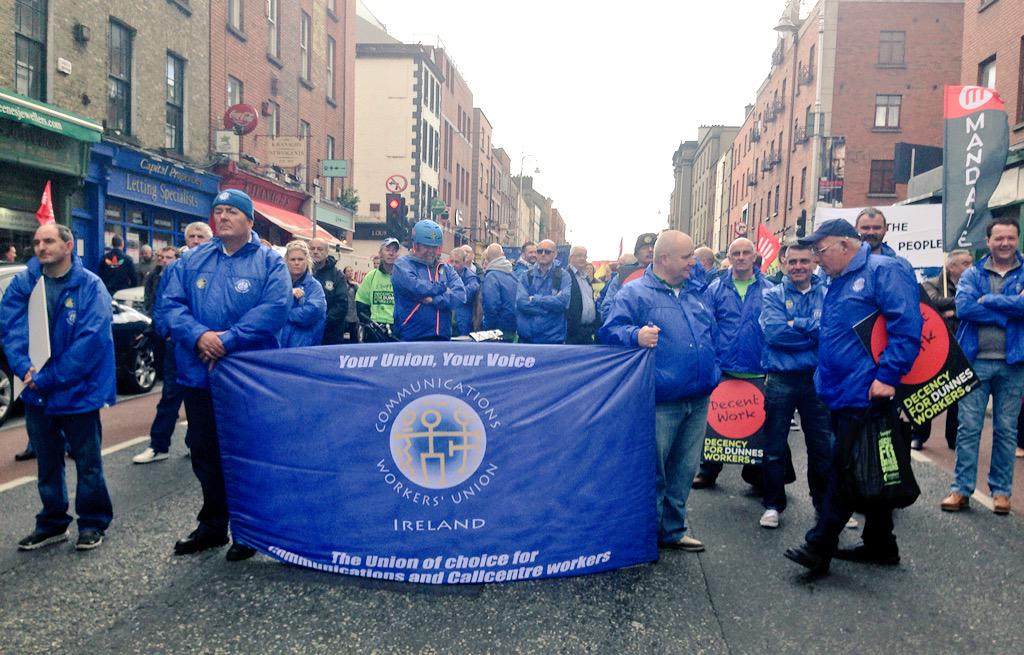 hoeyannie's tweet photo. Some of the unions supporting #decency4dunnes @YoungWorkersNet @IMPACTTU @CWU @TUIunion @Jocser99 http://t.co/LaM9WJnBTa