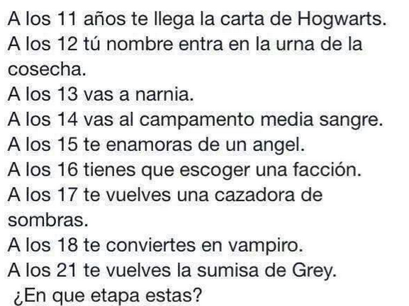 Potter_Fire's tweet photo. Yo estoy en la etapa de volverme cazadora de sombras. ¿Y ustedes? http://t.co/YFClnHxmf5