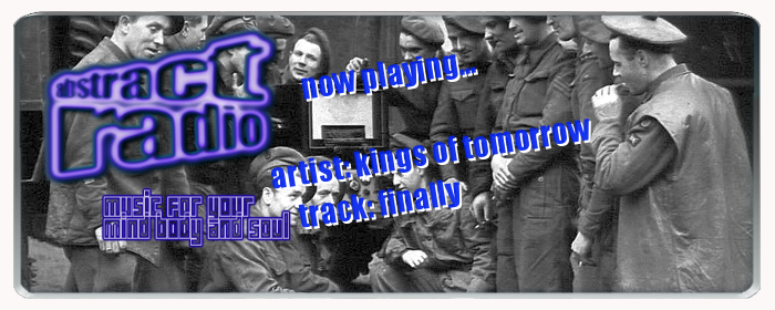 Unadulerated bliss... <a href="/kingsoftomorrow/">Kings of Tomorrow</a> - finally
 abstractradio.blogspot.co.uk/p/player.html #onlythebestmusic