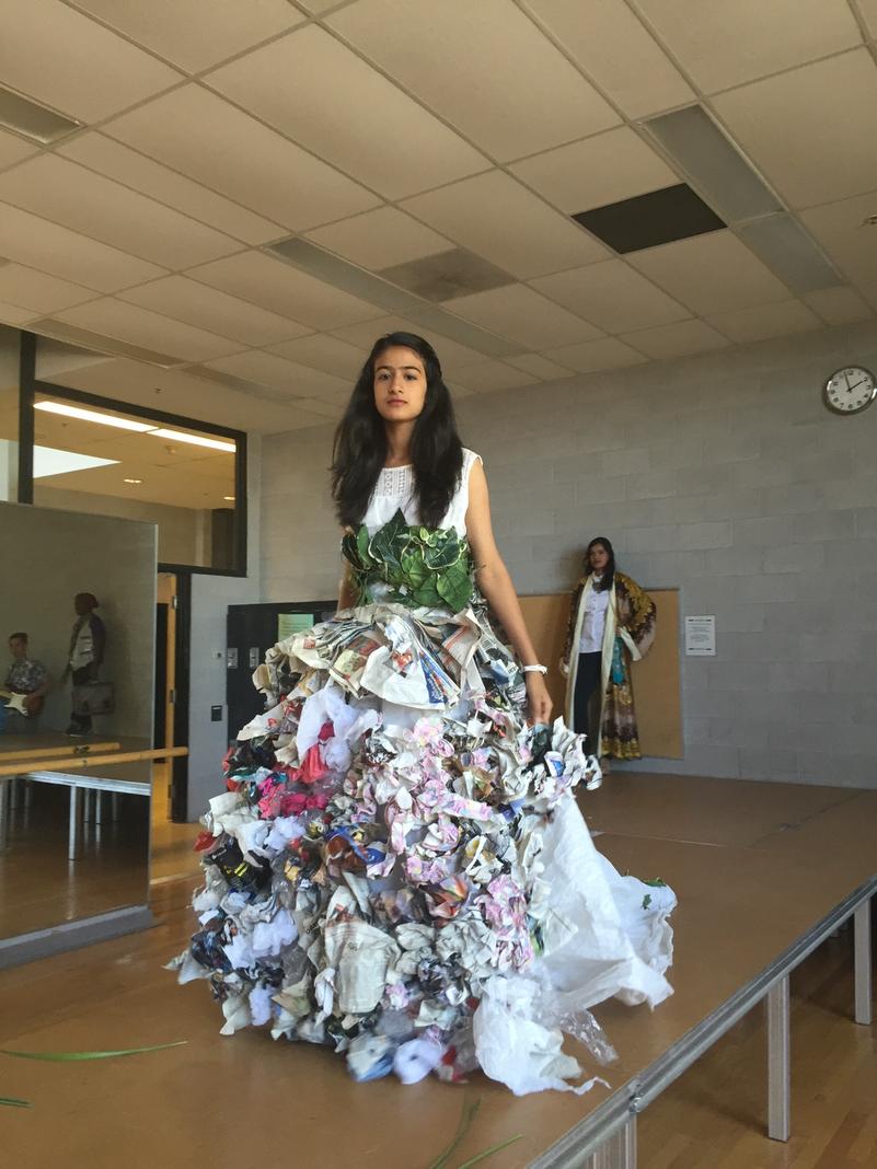tno30th's tweet photo. @TNOthorncliffe Youth Eco-Fashion Show http://t.co/kaNWipbKIS