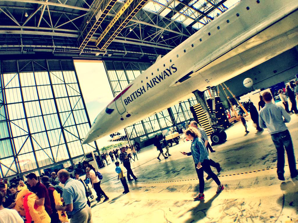 avgasaddiction's tweet photo. Concorde. What else? #avgeek @British_Airways #BAOpenDay http://t.co/2womnYKlVz