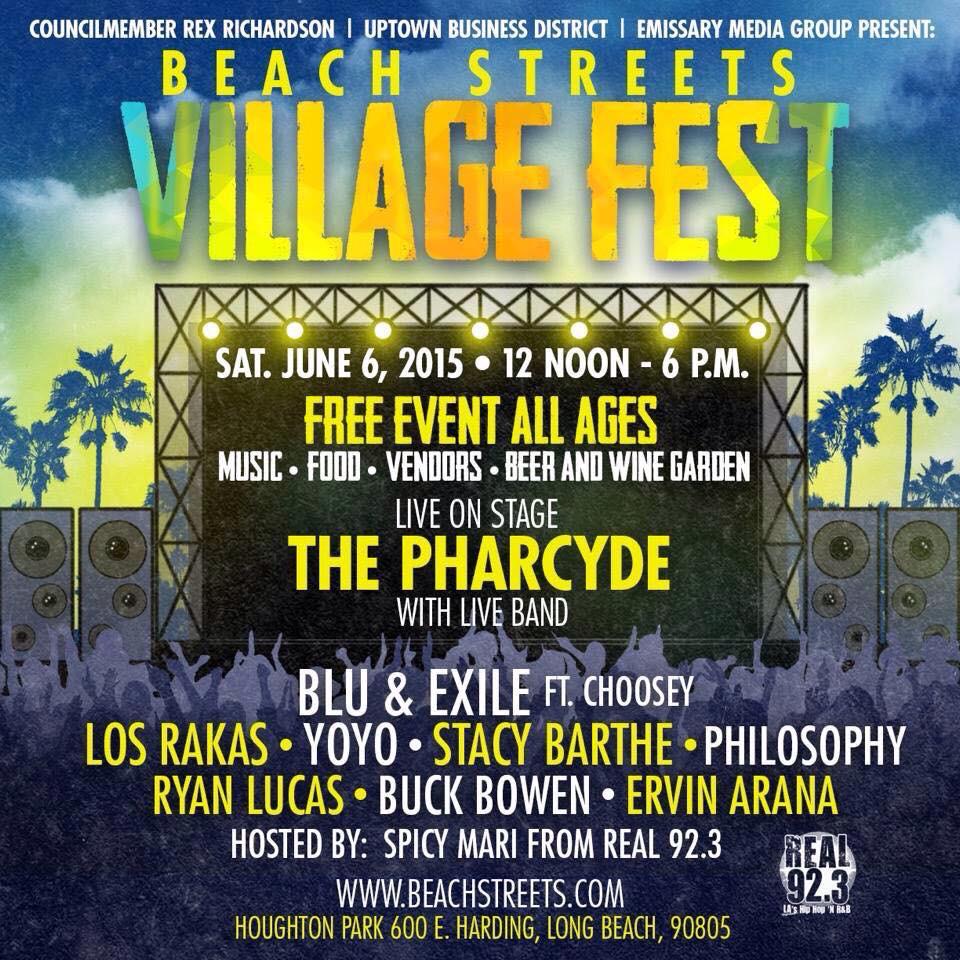 Beach Fest jumping off at Houghton Park check it out! #BeachStreets  #uptown