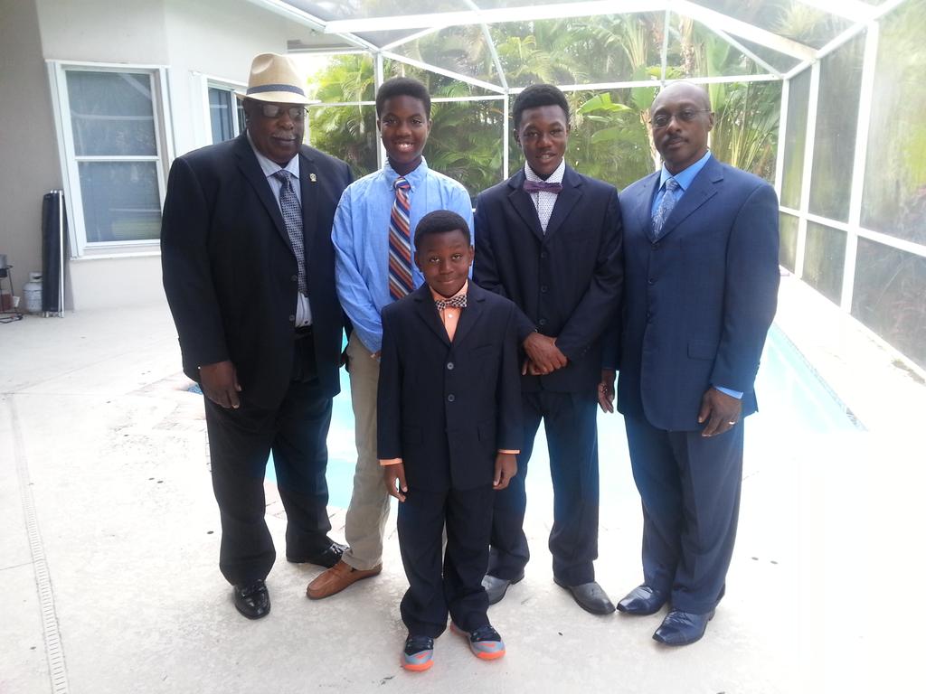 We look good! Heading to AKA sorority, fathers &amp; father figures scholarship luncheon in Pompano.