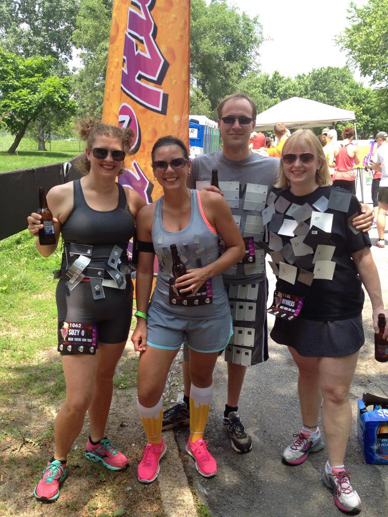 SQPhoenix's tweet image. #beerthererunthat came and tapped and ran #tapnrunstl @JAMActive @TapNRun #4yearsstrong