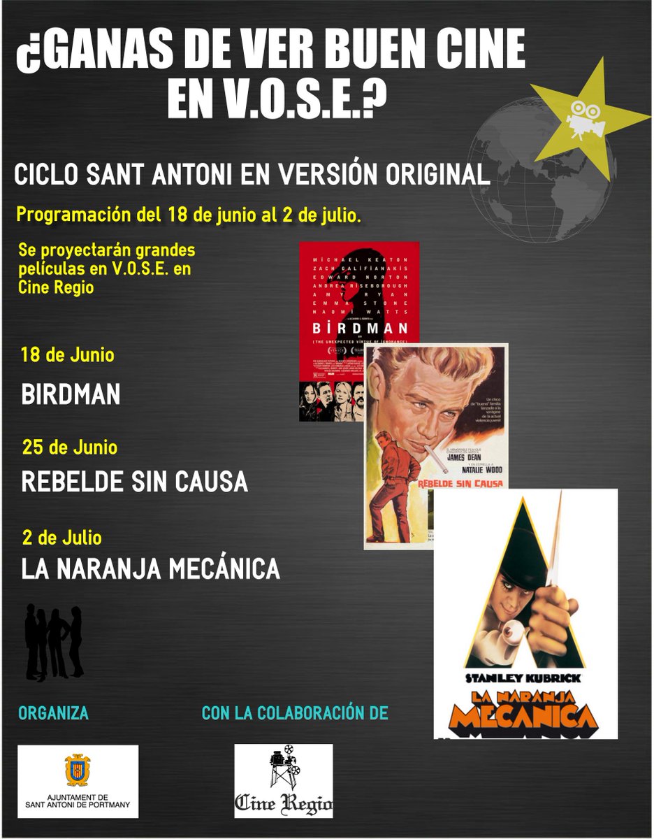 No te pierdas próximamente en Cine Regio...