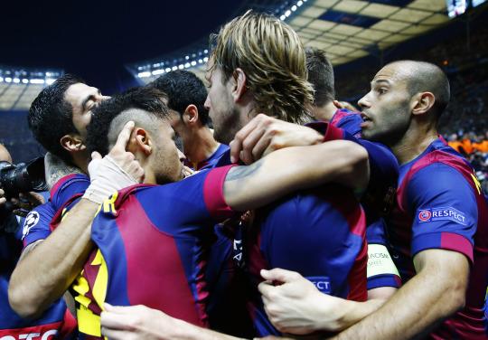 MotivacionesF's tweet photo. ¡El #FCBarcelona es el campeón de la UEFA Champions League! http://t.co/riPyameYid