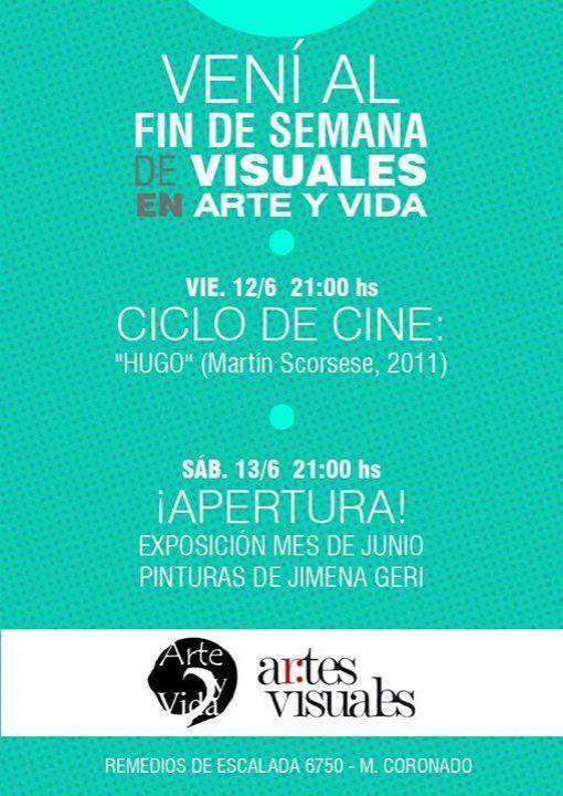 ayv_visuales's tweet photo. El próximo fin de semana es 100% de visuales en @acarteyvida! Pintura, escultura y cine! http://t.co/ZrR1IneIJT