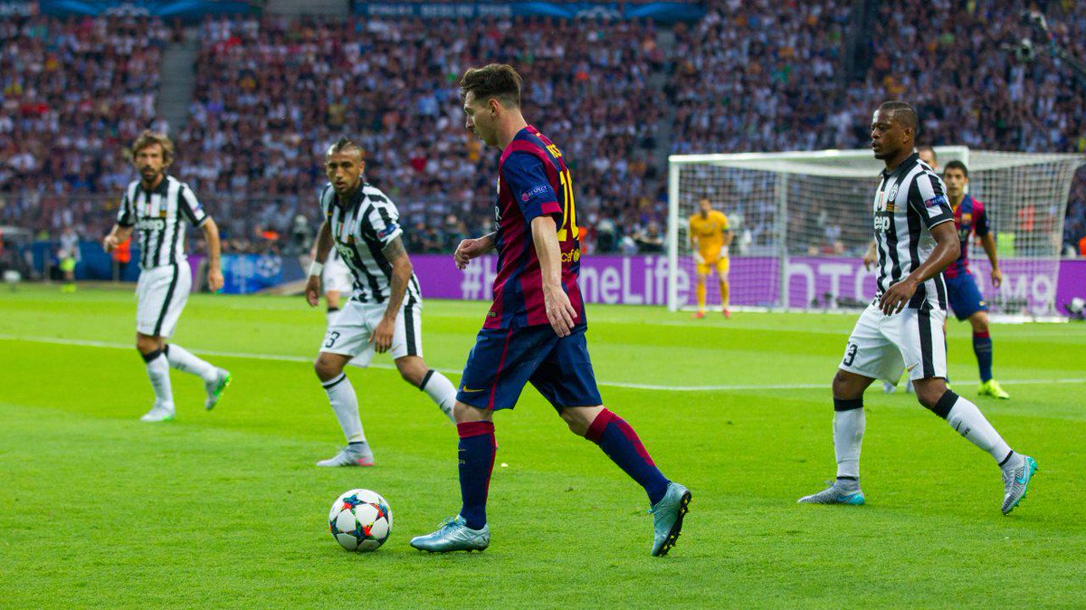 FCBarcelona's tweet photo. [PHOTOS] #UCLFinal in pictures. Which is your favorite? http://t.co/OEusJD3kGc #UCLFinal #FCBLive #DR3AM http://t.co/4NlbsnWPJT