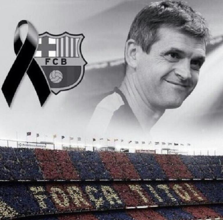 KS_Barca's tweet photo. This is for you mister. Wherever you are I know you are watching and proud of us. #TrebleForTito #ForcaTito #fcb #ucl http://t.co/5y0sA59t4d