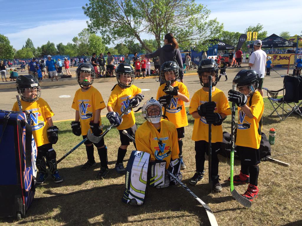 lamy_16's tweet photo. Great day at the CBC 4on4 street hockey event,they boys went 3-0!!! Playoffs tomorrow good job Wild Wing Warriors!!! http://t.co/djVnYODGb5